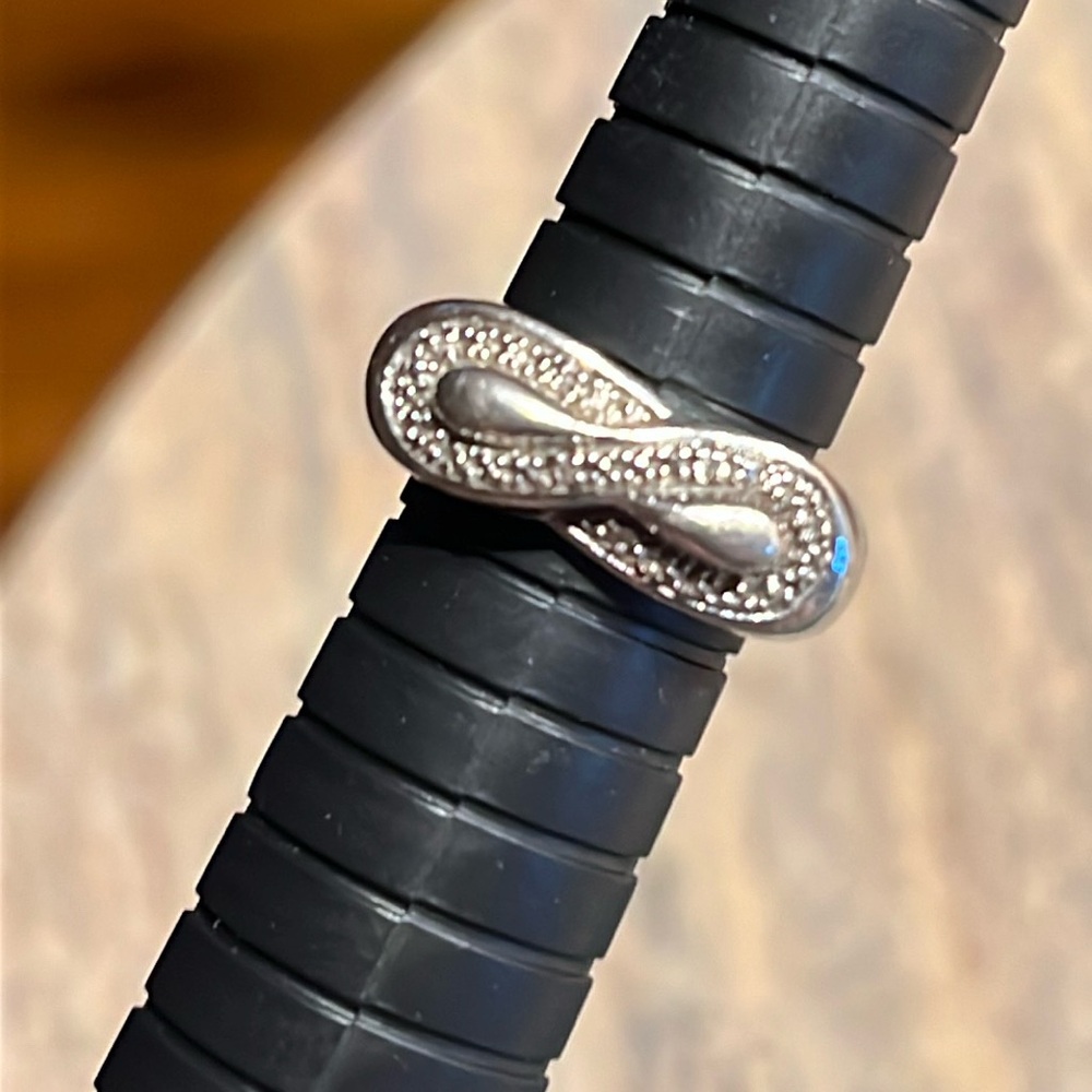 Sterling Silver Infinity Ring - Picture 11 of 11
